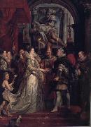 Peter Paul Rubens The Wedding by Proxy of Marie de'Medici to King Henry IV (MK01) oil painting picture wholesale